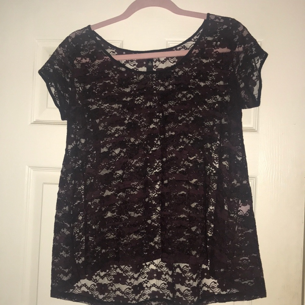 Jessica Simpson lace top